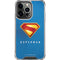 Superman 2025 Classic Superman Shield Emblem iPhone 16 Pro Max Clear Case